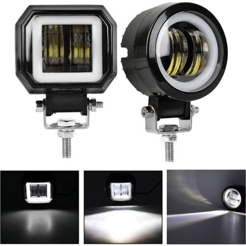 Boat SUV Motorcycle Angel LED Spotlights Headlight Light Auxiliary Light,Excellent Quality