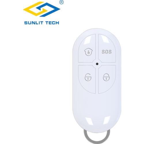 1/2/8pcs Wireless Portable Alarm Remote Controller 4 Buttons Key Fobs for Focus ST-IIIB ST-IIIGW ST-VGT ST-V GSM Intruder Alarm