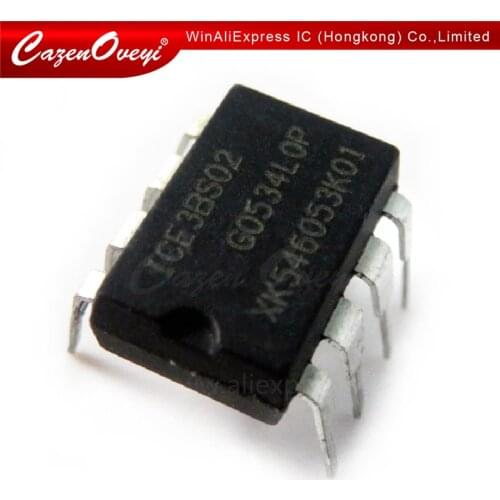 10pcs/lot ICE3BS02L ICE3BS02 3BS02 DIP-8 In Stock