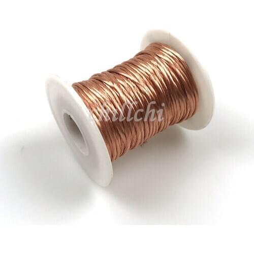 20M/lot 0.1X100 shares beam light strands twisted copper wire multi-strand Litz round copper wire 100m/lot