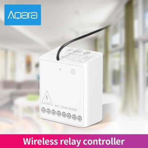 Aqara Two-way Control Module Wireless Relay Switch Controller 2 Channels Work For Mi Jia Mi Homeapp Home Kit Smart Timer