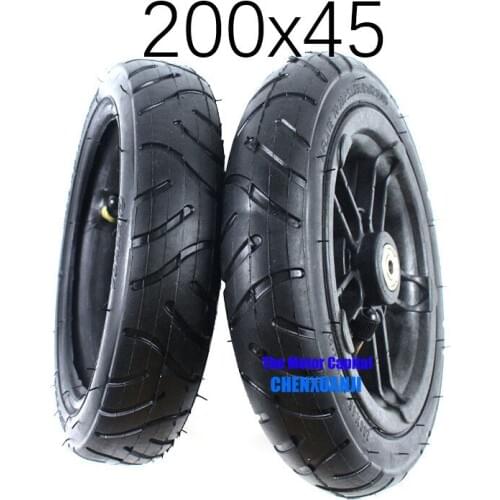 Free Shipping Newest 200x45 Inner and Outer Tyre or Wheel Tire for Car Motorcycle Folding Bicycle ScooterBabys Car