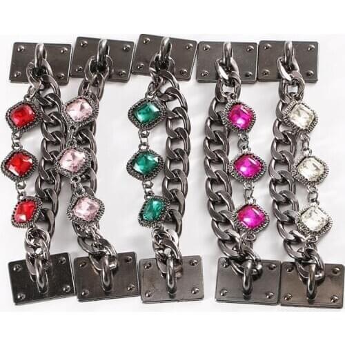 Bling Glitter Chain Tassels Bracelet Hot selling Korean version DIY Gemstone Bracelet, Mobile Phone Accessories