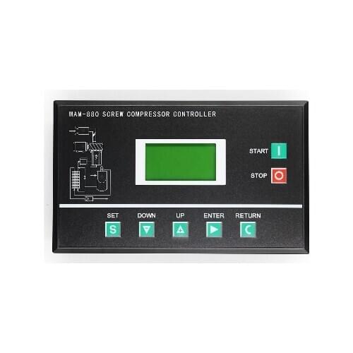 Air Compressor Parts MAM 880 PLC Controller Panel with Wiring Diagram 100-400A 18.5-132KW 25HP-180HP