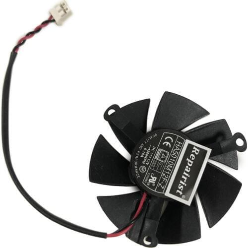 HA5010M12F-Z/GA515S2L/FD5010L12D GPU Cooler Fan For HIS HD6450 HD6570 XFX HD6570 HD-5450 R5 230 R7 250 VGA Cooling