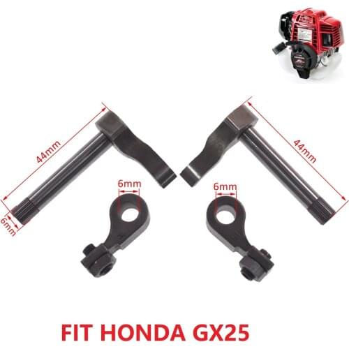 Intake Exhaust Valve Rocker Lifter Arm Set For HONDA GX25 GX25N GX25NT GX25T HHT25S FG110 Engine Motor Trimmer Cutter Rototiller