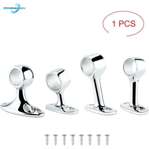 Multi-Angle 316 Stainless Steel Boat Hand Rail Fitting Marine Railing Support Bracket Tube Stanchion Hardware Yacht Accessories