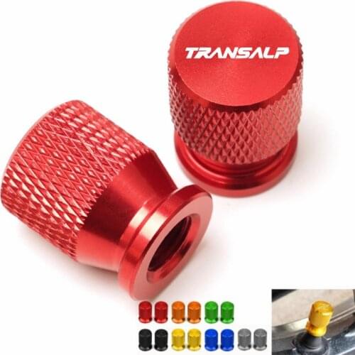 New For HONDA TRANSALP 600 650 700 XLV 600 650 700 TRANSALP Motorcycle CNC Accessories Wheel Tire Valve Stem Caps Airtight Cover
