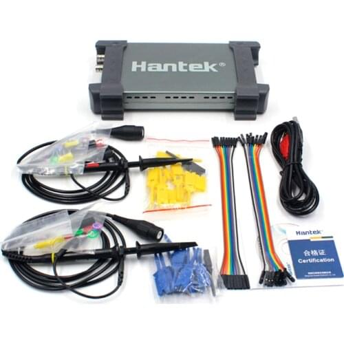 Hantek 6022BL Digital Oscilloscope 20MHz 2 Channels Osciloscopio Portatil PC Based USB 16Channels Logic Analyzer Diagnostic-tool