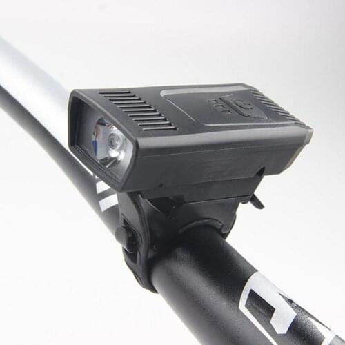 Bicycle Headlight Rechargeable USB Mountain Bike Front Light Multifunctional Bicycle Light USB Rechargeable Flashlight
