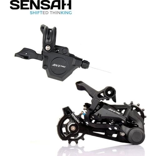 SENSAH RX11 Pro 11 Speed MTB Bicycle Derailleurs Groupset Shifter Lever Rear Derailleur SGS for Max 52T