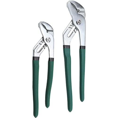 10" 12" Water Pump Pliers Hand Tools Quick-release Plumbing Pliers Straight Jaw Groove Joint Pipe Combination Pliers Multitool