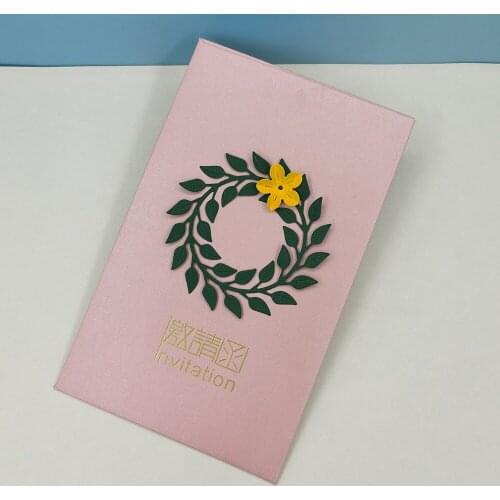 Wreath Cutting Dies Scrapbooking DIY Cut Die Mold Fustelle Album Card Decorative Crafts Embossing Folder Clear Stamps