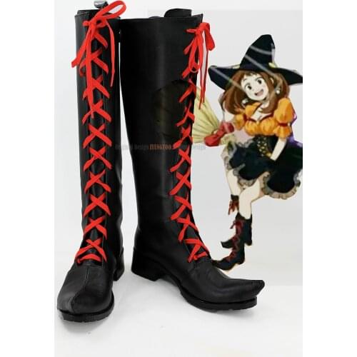 OCHACO URARAKA Cosplay Boots My Hero Academia Shoes Boku no Hero Academia Cosplay Custom Made