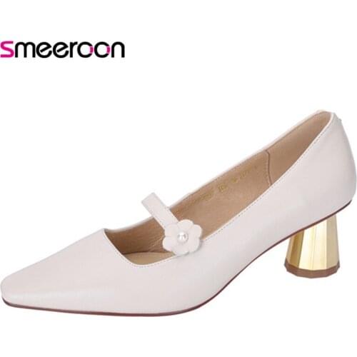Женские туфли Мэри Джейн Smeeroon China At AliExpress