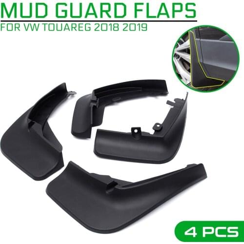 Front Rear Mud Flaps for Fender Splash Guards Mud Flap Car Accessories For VW Touareg 2018 2019 Mudguards
