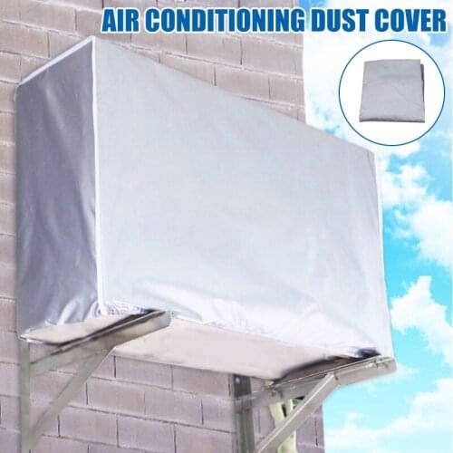 Outdoor Air Conditioning Cover Air Conditioner Waterproof Cleaning Cover Washing Anti-Dust Anti-Snow Cleaning Cover SDF-SHIP