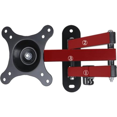 Universal Retractable TV Rack Wall Mount Bracket 17 To 32 Inch LCD Monitor TV Stand TV Holder LCD Stand Expansion Supplies