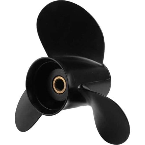 3 Blades Boat Propeller Outboard Propeller 13 Tooth Spline Fit for EVINRUDE JOHNSON 40-140HP 2-Stroke Engine