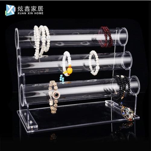 High Grade Acrylic Watch Stand Bracelet Bracelet Hairpin Display Stand Household Jewelry Display Rack Storage Necklace Tools
