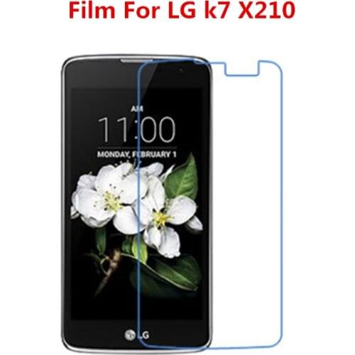 1/2/5/10 Pcs Ultra Thin Clear HD LCD Screen Protector Film With Cleaning Cloth Film For LG k7 X210