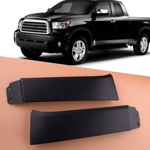 539320C901 1 Pair Fender Extension Panel Grille Bumper Headlight Filler Trim Fit for Toyota Tundra Sequoia 2008-2012 539310C901