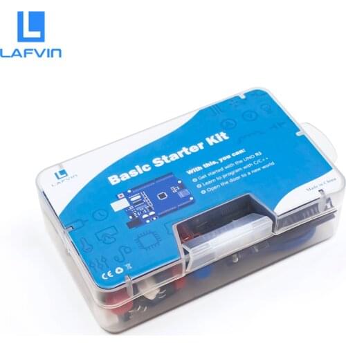LAFVIN Basic Starter Kit for Arduino Uno R3 DIY Kit + Retail Box