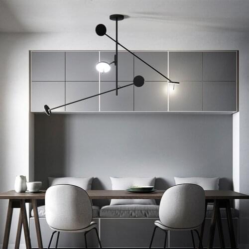 Fast Shipping Nordic Light Luxury Living Room Chandelier Minimalist Modern Minimalist Restaurant Art Personality Creative Chand