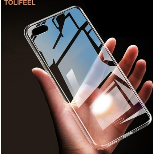 TOLIFEEL Case For Xiaomi Redmi 6 6A Ultra-Thin TPU Silicone Clear Fitted Bumper Soft Case For Redmi 6A 6 Pro Phone Back Cover