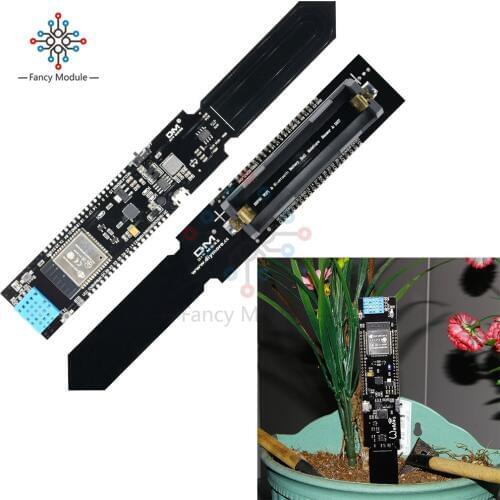 ESP32 CP2104 WIFI Bluetooth DHT11 Temperature Humidity Soil Moisture Sensor Detection Module for Arduino 18650 Battery Shield