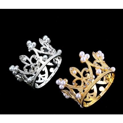 Baby Crown Photo Photography Props Headband Ring Decoration Newborn Girls Princess Memorial Birthday Party Tiara