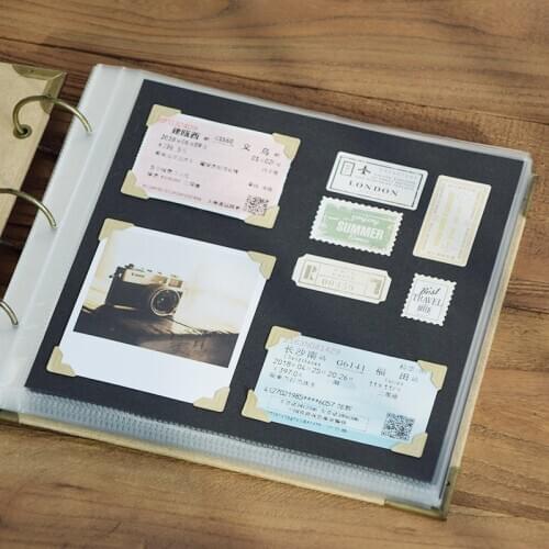 DIY Scrapbooking Picture Photo Card Holder Sticker Album Craft Photo Album Valentines Day Photo Book Photo Album Book DA60XC