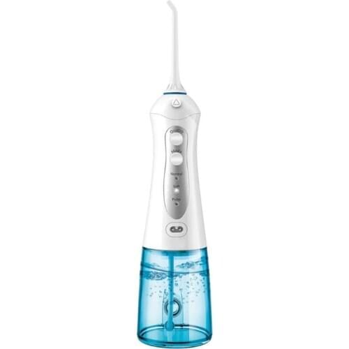 300ml 3 Modes Rechargeable Electric Oral Irrigator Dental Water Flosser Waterproof Teeth Cleaner Floss Tooth Pick 2 Jet Tips