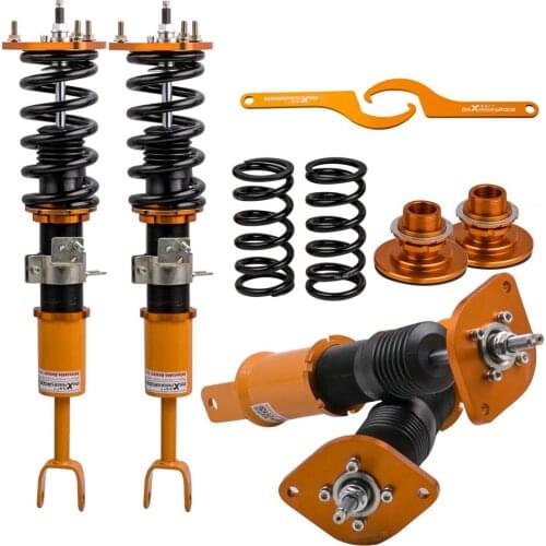 24 ways Adjustable Damper Coilover Shock Kit for Nissan 350 Z Roadster 3.5 2002-2018