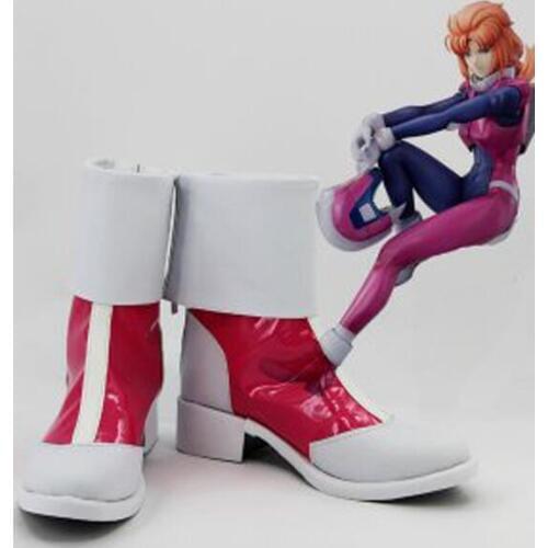 MOBILE SUIT GUNDAM Unicorn Marida Cruz Cosplay Boots Shoes Anime Party Cosplay Boots for Adult Women Shoes