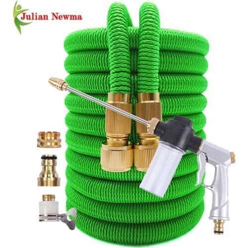 Water Gun Garden Hose Nozzle High Pressure Power Washer Foam Pot Spray Washing Household Pistola De Limpieza Super Potente