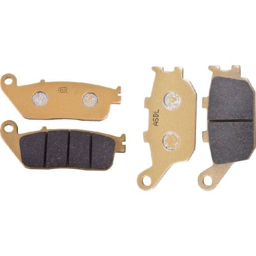 Low Dust Front Rear Brake Pads For HONDA VRX400 VRX400T NC33 VRX 400 CBF500 4 Non ABS Model CBF 500 VTX1300 VTX 1300 VTX1300S