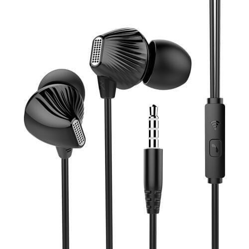 New In-ear earphone Bass Pearl color Stereo 3.5mm Earphone with Microphone for iPhone /Xiaomi Huawei Phone Go pro MP3