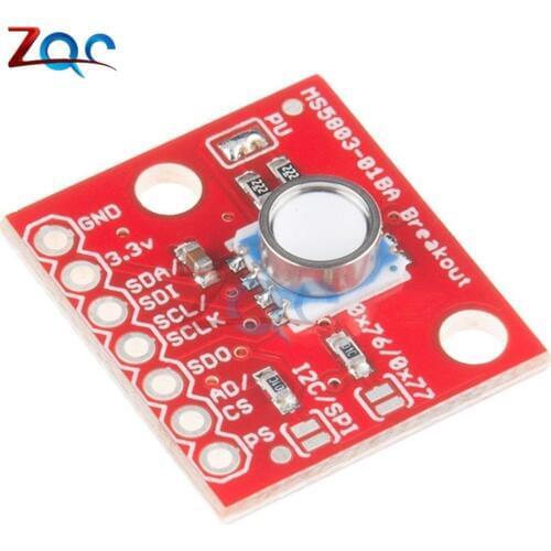 Original MS5803-01BA MS5803 01BA High Precision Fluid Liquid Gas Voltage Sensor Module Waterproof I2C/SPI Pressure Sensor Board
