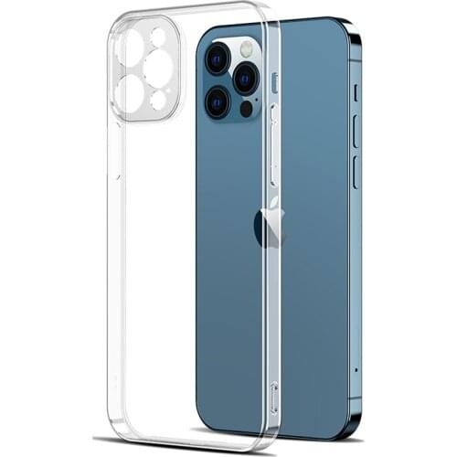 Camera Lens Protection Clear Phone Case For iPhone 12 11 Pro XS Max X XR Silicone Case For iPhone 7 8 6 6s Plus SE Soft Cover