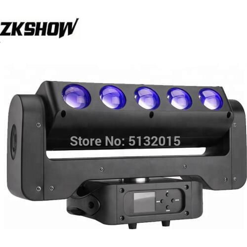 2PCS/Lot 5*40W RGBW Spider Moving Head LED Bar Light Beam Pro Stage Lighting for Dj Disco Party Wedding Live Music Event Hire