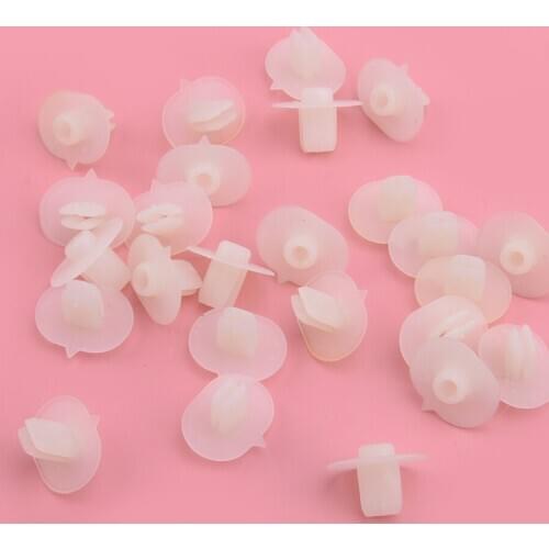 25Pcs Nylon Bumper Grommet Nut Clip Retainer Plastic Fit for Honda Civic Accord CR-V Acura 71144SR3A00
