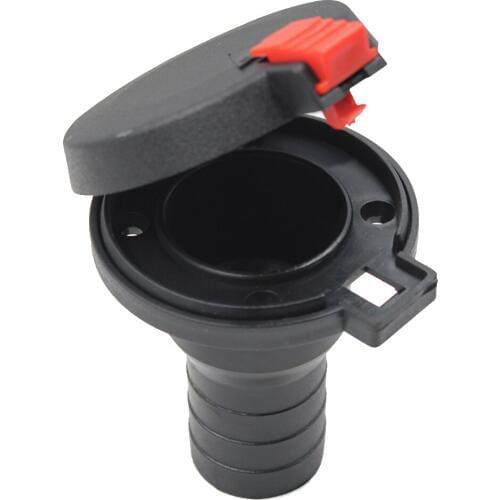 38mm Boat Deck Fill/Filler with Keyless Cap 1-1/2 inch Water Marine Plastic for Boat Yacht Caravan
