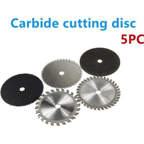5PC/Set 85mm Woodworking Saw Blade Metal Cutting Carbide Cutting Blade Small Circular Saw Blade CNC Tool