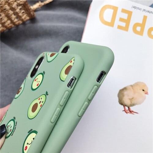 Avocado Case Cover For OPPO F7 OP-A3 A5 A3s A57 A39 F3 LITE A59 F1S A59S F9 PRO A83 A9 F11 A11 A11x A31 A8 Reno 4 Phone Case