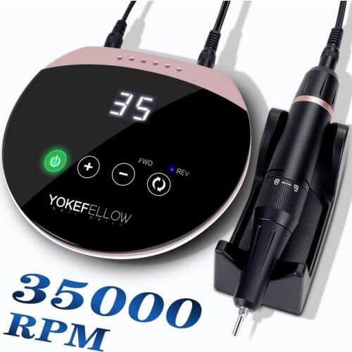 35000RPM Electric Nail Drill Manicure Machine For All Nail Gel Polish Efile Nail Sander Original Box Nail Art Salon Equipment