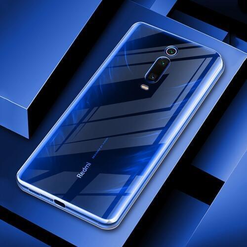 MAKAVO For Xiaomi Redmi K20 Pro Case Mi 9T Transparent Crystal TPU Soft Clear Cover Case For Xiaomi Redmi K30 5G Phone Case