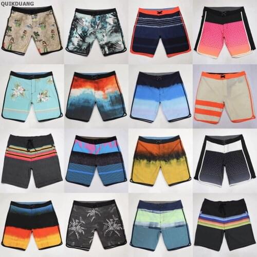 Multi-Styles Mens Bermuda 4Way Stretch Boardshorts Waterproof Quick-Dry Beachshorts Male Spandex Casual Shorts Beach Shorts NWT