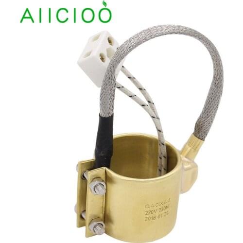 AIICIOO Brass Band Heater Heating Element for Injection Molding Machine 220V 220W ID40*40