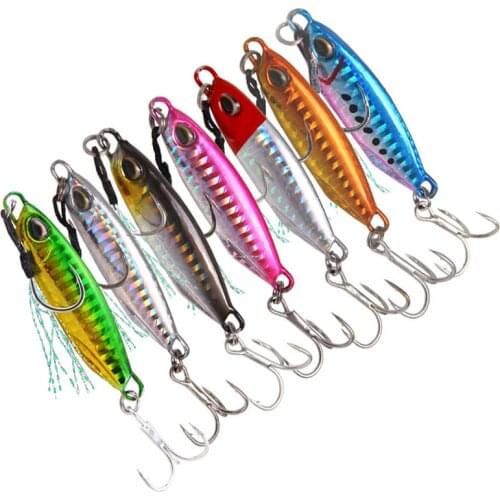 New Metal Sequins Fishing Lure 16g/32g 50mm/65mm Crankbait Jig Shads Spoon Artificial Baits Wobbler Rotating Bait Sea Lure Pesca